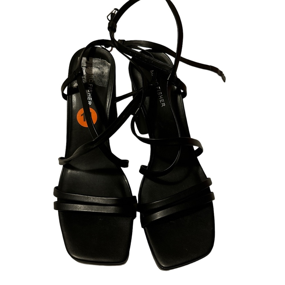 Black platform heels